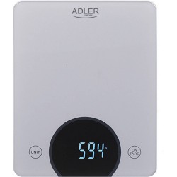 Adler AD 3173S - keukenweegschaal - Grijs - 10 kg