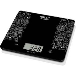 Adler AD3171 - Keukenweegschaal - tot 10 kg - zwart