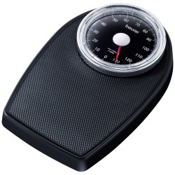 Beurer MS 40 Analoge personenweegschaal Weegbereik (max.): 135 kg Zwart